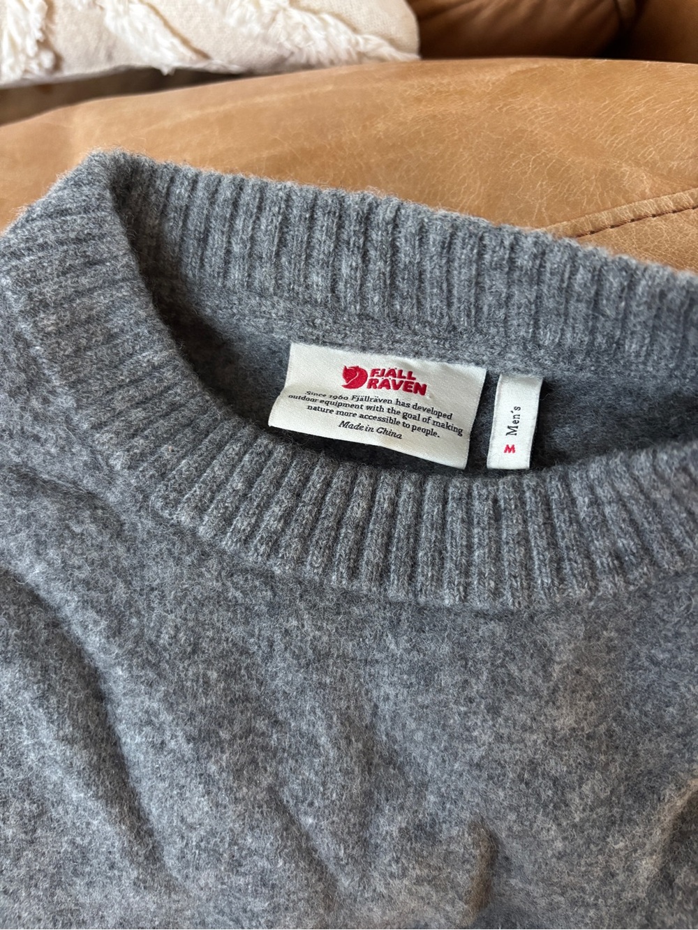 Fjallraven Ovik Sweater, Grey